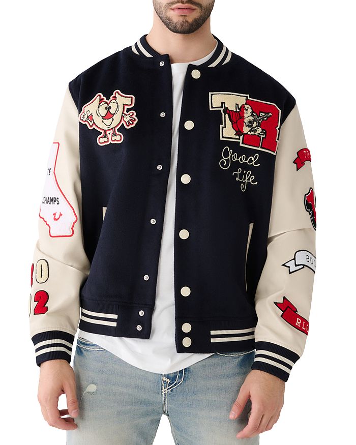 True Religion Varsity Jacket Bloomingdale s