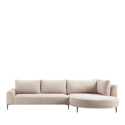 Giacomo 2-Piece Fabric Sectional