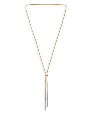 Allsaints Snake Chain Long Bolo Necklace, 36