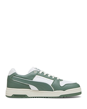Shop Puma Men's Slipstream Lo Lace Up Sneakers In Green