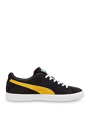 Shop Puma Men's Clyde Og Low Top Sneakers In Black