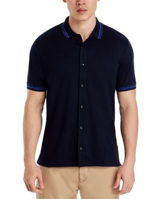 BOSS - Puno Slim Fit Button Front Shirt