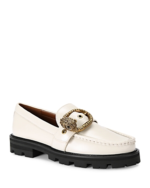 Kurt Geiger Mayfair Platform Loafer In White