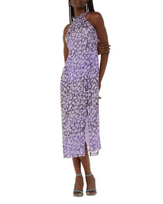 Whistles - Floral Metallic Dobby Dress