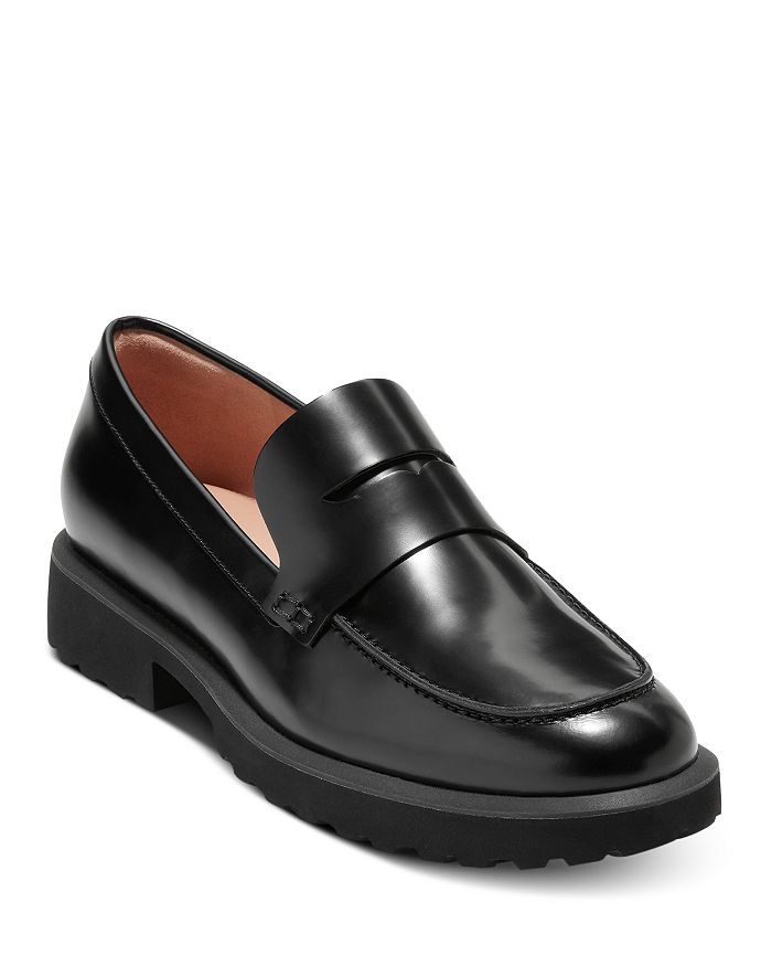 Cole haan women's patent leather loafers on sale