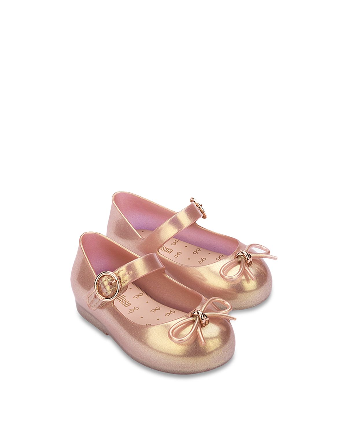 Mini Melissa Girls' Sweet Love Flats - Toddler