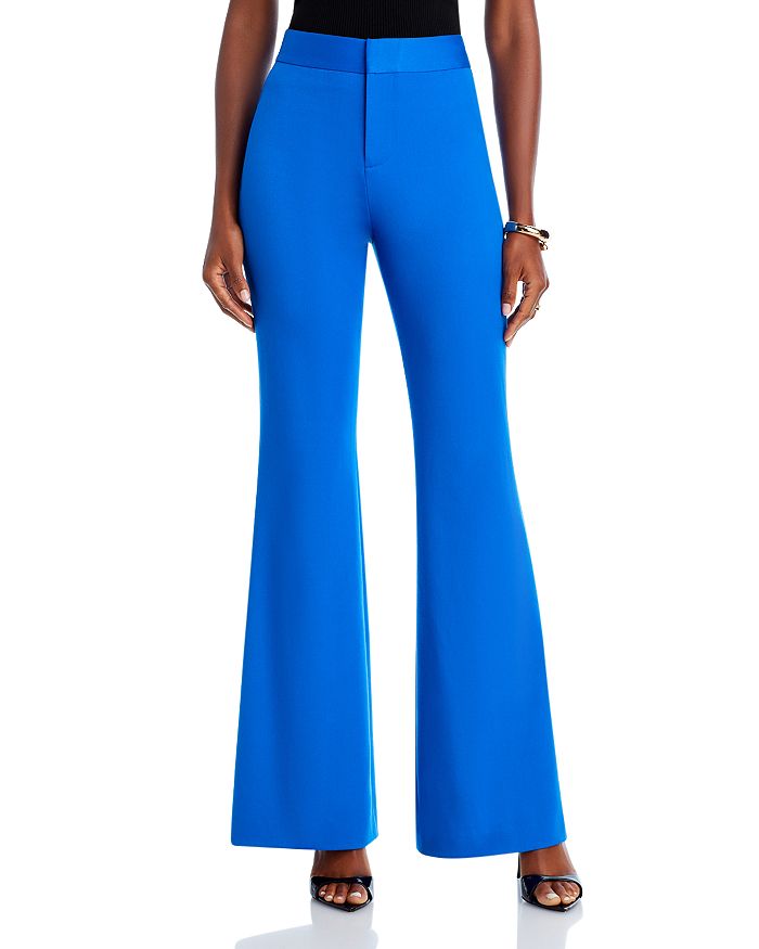 Alice and Olivia Deanna High Rise Bootcut Pants | Bloomingdale's