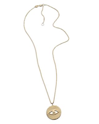 Jennifer Zeuner Stassi Diamond Heart Pendant Necklace in 18K Gold Plated Sterling Silver, 20-22