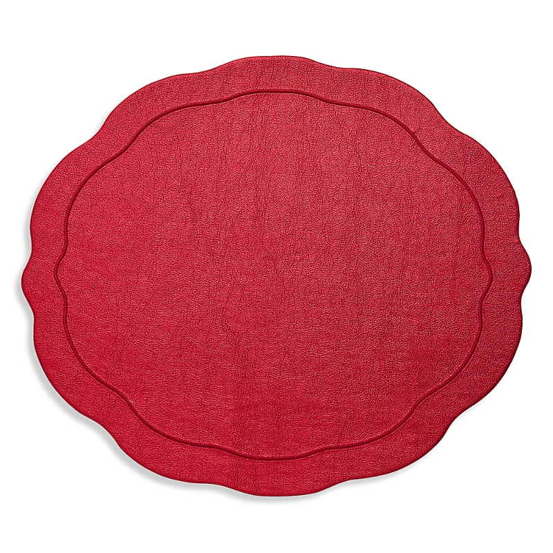 Kim Seybert Tailored Placemat In Red