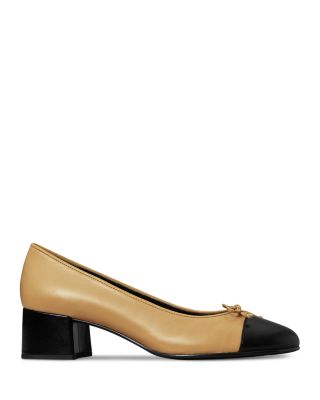 Women's Bow Ballet High Heel Pumps