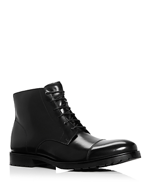 The Men's Store at Bloomingdale's Men's Lace Up Cap Toe Boots - 100% Exclusive