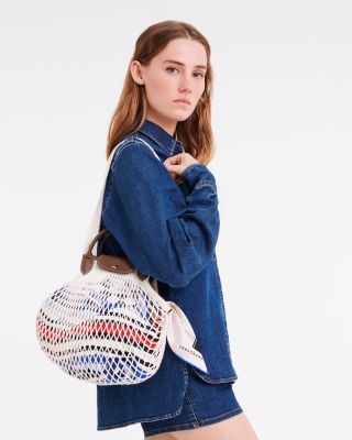 Le Pliage Filet Large Knit Bag