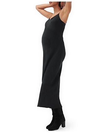 Ricky Slip Maternity Midi Dress