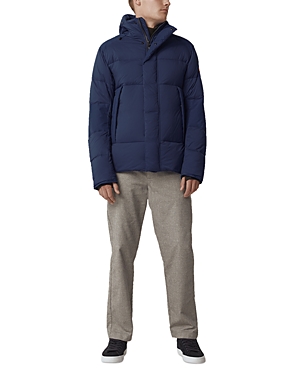 Shop Canada Goose Armstrong Down Puffer Jacket In Atlantic Navy
