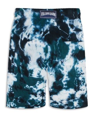 Rough Ocean Tie Dye Terry Bermuda Shorts
