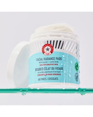 Facial Radiance Pads with Glycolic &amp; Lactic Acids Exfoliating Pads with AHA