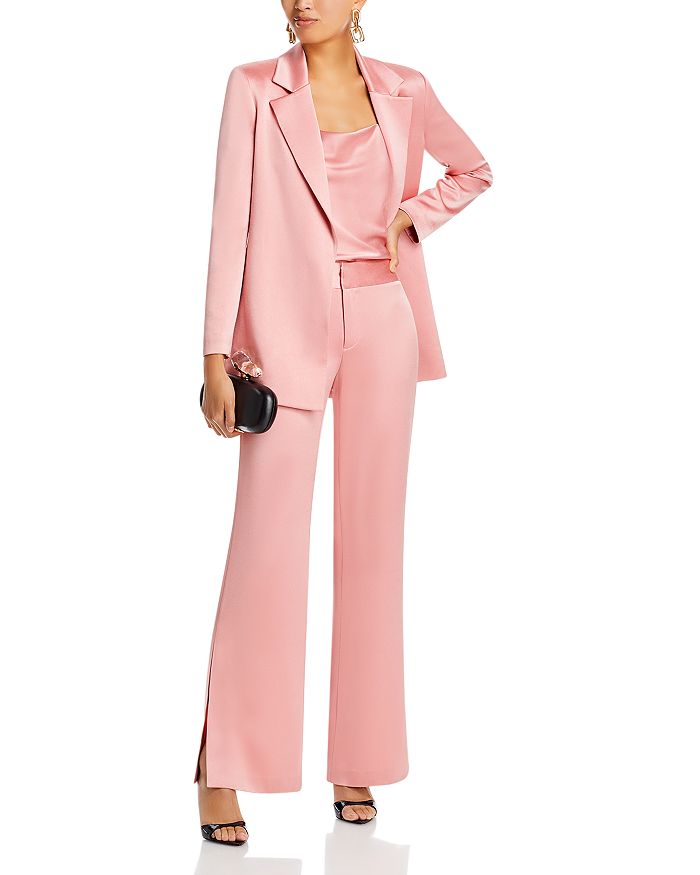 Alice + Olivia, Pants & Jumpsuits, Hot Pink Alice And Olivia Cute Baggy  Silk Dress Pants Size 8