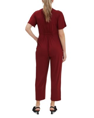 Lucia Jersey Maternity Jumpsuit