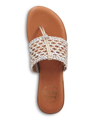 Women's Nice Woven Thong Sandals