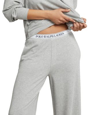 Sweatshirt & Wide Leg Pants Set