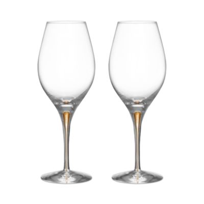 Intermezzo Balance Gold Wine Glass, Set of 2 - Exclusive