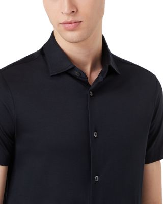 Essential Slim Fit Short Sleeve Lyocell Sport Shirt