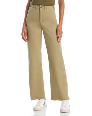 Marine Layer - Bridget High Rise Raw Edge Pants