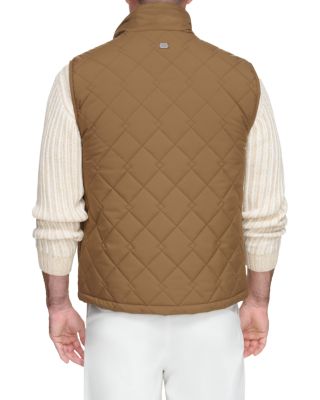 Barnet Quilted Corduroy Trimmed Water Resistant Vest