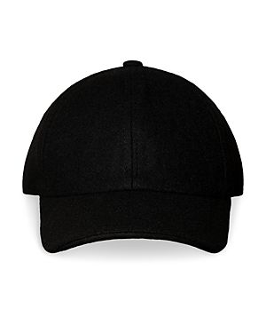 Eton Wool Baseball Cap In Black