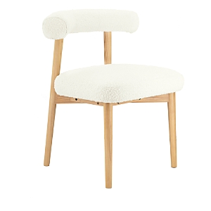 Tov Furniture Spara Boucle Side Chair In Cream