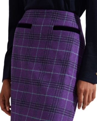 Ruthie Wool Pencil Skirt