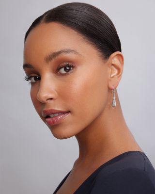 LAGOS Sterling Silver Caviar Tear Drop Earrrings