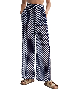 REISS FARAH POLKA DOT TROUSERS