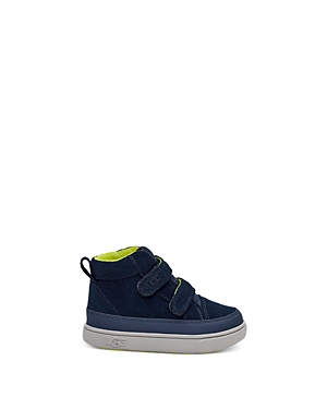 Ugg Boys' Rennon Ii Weather High Top Sneakers - Toddler, Little Kid In Concord Blue