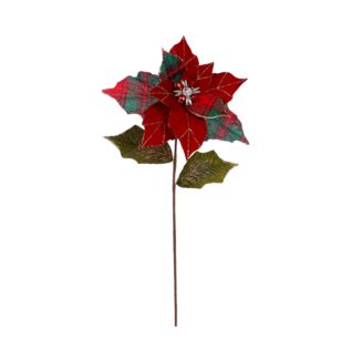 Mark Roberts Jeweled Poinsettia Stem, Set of 12 | Bloomingdale's