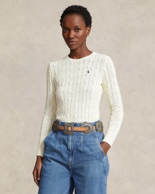 Cotton Cable Knit Sweater