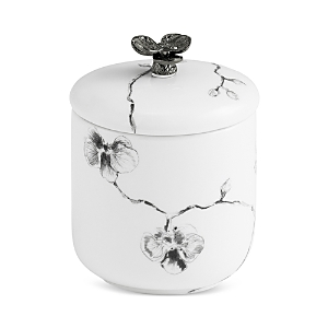 Michael Aram Orchid Porcelain Small Container In White
