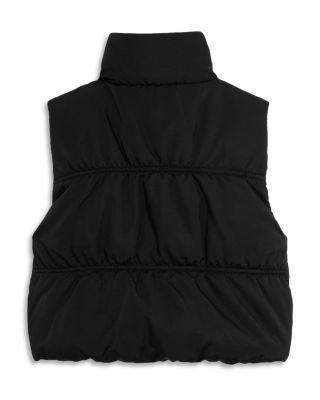 Girls' Cropped Puffer Vest - Big Kid 