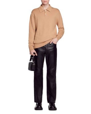 Men's Small Saffiano Leather Bag