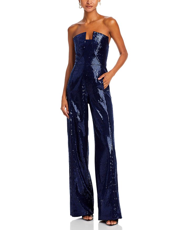 Black Halo Dazzling Abyss Lena Jumpsuit | Bloomingdale's