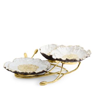 Michael Aram Anemone 3-Tier Server | Bloomingdale's Home
