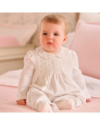 Girls' Smocked Coverall - Baby