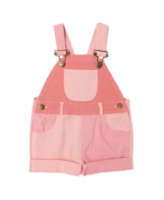 Unisex Tonal Colorblock Overall Shorts - Baby, Little Kid, Big Kid