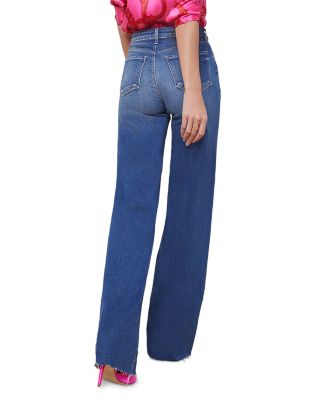 Scottie High Rise Wide Leg Jeans in Hastings