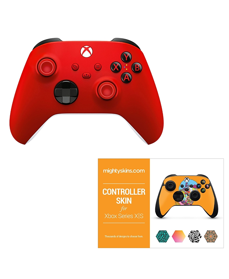 Microsoft Xbox Series X/S Controller in Red with Skins Voucher