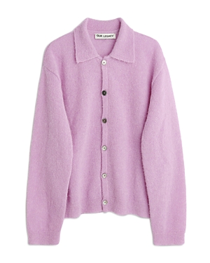 Shop Our Legacy Evening Polo Sweater In Candyfloss