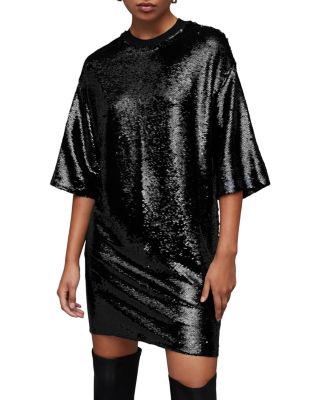 ALLSAINTS Opal Sparkle Sequin Dress | Bloomingdale's