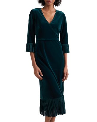 HOBBS LONDON Melodie Velvet Dress | Bloomingdale's