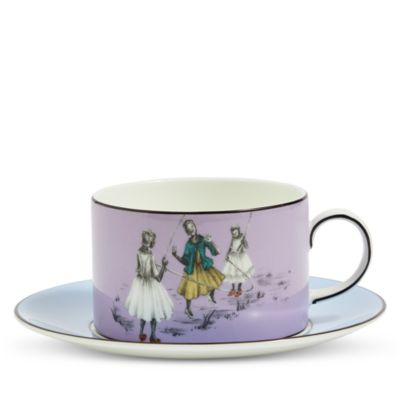 SHEILA BRIDGES 陶器皿 2枚セット Wedgwood Sheila Bridges Teacup & Saucer Set | Bloomingdale's Home