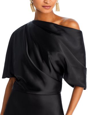 Draped Pencil Midi Dress